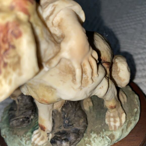 Vintage Giuseppe Armani Figurine - Gullivers World 'Boy & Dog' - Picture 7 of 9